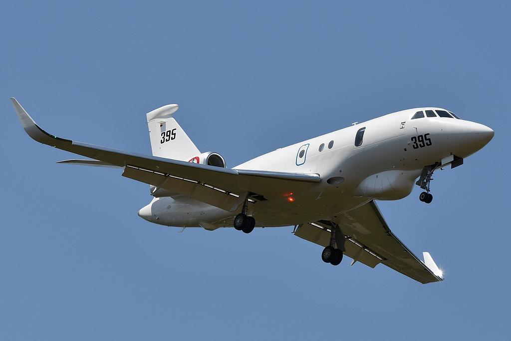 Aircraft 395, French Navy FNY5015, at LFBD, photo by Jean Christophe Ravon / FRENCHSKY