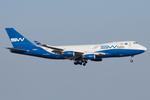 Aircraft I-SWIA, Silkway Italia 747-400, at LOWW, photo by Andy Graf