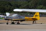 Aircraft G-BUUA, Parked and covered at Goodwood. Prop removed., at EGHR, photo by ChrisHoltby