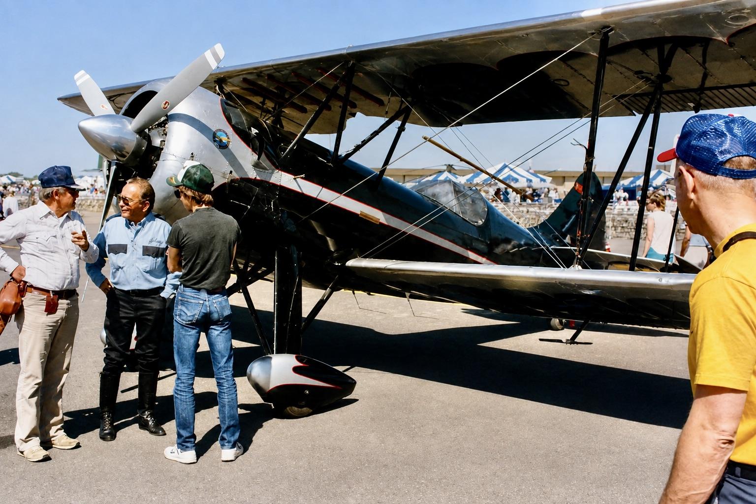 Aircraft N2369Q, Northern California airport early 1980's, photo by ClaytonEddy