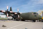 Aircraft 8T-CB, Austrian Airforce C130, at LOWL, photo by Andy Graf