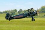 Aircraft N65200, N65200 1941 Boeing A75N1(PT27) Kaydet Popham 05.05.14(1).jpg, at EGHP, photo by PhilR