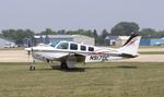 Aircraft N917DC, Beech A36, at KOSH, photo by MarkPasqualino