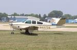Aircraft N4572A, Beech V35B, at KOSH, photo by MarkPasqualino