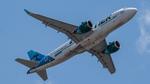 Aircraft N368FR, Frontier Cortez the Green Turtle A320neo, at KATL, photo by AviationLover50