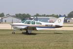 Aircraft N831R, Beech 33, at KOSH, photo by MarkPasqualino