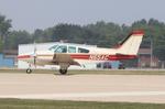 Aircraft N65AC, Beech C55, at KOSH, photo by MarkPasqualino