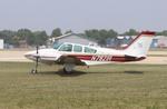 Aircraft N7821R, Beech B55, at KOSH, photo by MarkPasqualino