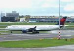 Aircraft N802NW, Airbus A330-323 of Delta Airlines at Amsterdam Schiphol airport, at EHAM, photo by iwarnecke