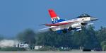 Aircraft 91-0395, VIPER DEMO launching, at KOSH, photo by topgunphotography