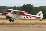 Aircraft G-FADF, Departing from Northrepps., at X3CX, photo by Graham Reeve