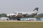 Aircraft N290NC, Beech C90A, at KOSH, photo by MarkPasqualino