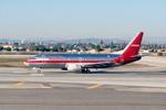 Aircraft N366AU, N366AU (N394US) 1986 B737-300 US Air LAX, at KLAX, photo by PhilR