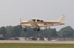 Aircraft N5771V, Beech A23-24, at KOSH, photo by MarkPasqualino