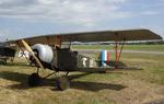 Aircraft OK-JUD4, As N1428 - Père Dorme II this Nieuport 12 Replica, based at Mlada Boleslav, visits the Airshow 2026 at Hradec Kralove, at LKHK, photo by ReinhardJost