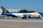 Aircraft N516MC, N516MC 1980 B747-200F Atlas Air DUS, at EDDL, photo by PhilR