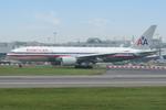 Aircraft N771AN, N771AN B777-200ER American LHR, at EGLL, photo by PhilR