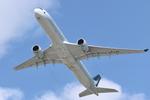 Aircraft B-LXB, A35K Cathay Pacific Airbus A350-1041, B-LXB departing 28R KORD, at KORD, photo by MarkKalfas