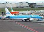 Aircraft PH-BXN, Boeing 737-8K2 of KLM at Amsterdam Schiphol airport, at EHAM, photo by iwarnecke