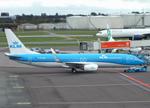 Aircraft PH-BXN, Boeing 737-8K2 of KLM at Amsterdam Schiphol airport, at EHAM, photo by iwarnecke