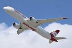 Aircraft OE-LPM, B789 AUSTRIAN Boeing 787-9 Dreamliner OE-LPM departing 28R KORD, at KORD, photo by MarkKalfas