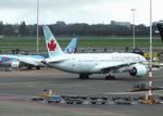 Aircraft C-GHPV, Boeing 787-8 Dreamliner of Air Canada at Amsterdam Schiphol airport, at EHAM, photo by iwarnecke