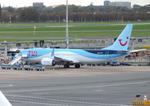 Aircraft PH-TFP, Boeing 737-8 MAX of TUI fly at Amsterdam Schiphol airport, at EHAM, photo by iwarnecke