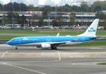Aircraft PH-BCL, Boeing 737-800 of KLM at Amsterdam Schiphol airport, at EHAM, photo by iwarnecke