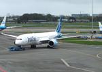 Aircraft LN-FNC, Boeing 787-9 Dreamliner of IndiGo at Amsterdam Schiphol airport, at EHAM, photo by iwarnecke
