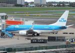 Aircraft PH-BGM, Boeing 737-7K2 of KLM at Amsterdam Schiphol airport, at EHAM, photo by iwarnecke