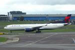Aircraft N422DZ, Airbus A330-941 of Delta Airlines at Amsterdam Schiphol airport, at EHAM, photo by iwarnecke