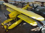 Aircraft YU-CGO, Zmaj Fizir FN Hydro on floats (with wheel landing gear displayed in front of the floats) at the Technical Museum Nikola Tesla, Zagreb, photo by iwarnecke