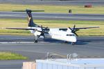 Aircraft C-FPVJ, PAL Airlines DHC8 operating on a AC flight, at KBOS, photo by FerryPNL