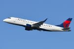 Aircraft N242JQ, Delta Connection ERJ175 taking-off, at KBOS, photo by FerryPNL