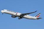 Aircraft F-HTYR, Air France A359 departing for CDG, at KBOS, photo by FerryPNL