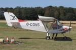 Aircraft G-CGVS, Just landed at Northrepps., at X3CX, photo by Graham Reeve