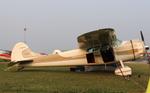 Aircraft N195BV, Cessna 195B, at KOSH, photo by MarkPasqualino