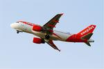 Aircraft OE-LKP, Airbus A319-111, Climbing from rwy 25L, Brest-Bretagne airport (LFRB-BES), at LFRB, photo by Yves-Q