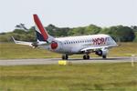 Aircraft F-HBXG, Embraer 170ST, Take off run rwy 07R, Brest-Bretagne airport (LFRB-BES), at LFRB, photo by Yves-Q