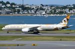 Aircraft A6-BLI, Etihad B789 arriving, at KBOS, photo by FerryPNL