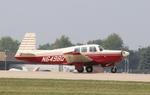 Aircraft N6498Q, Mooney M20F, at KOSH, photo by MarkPasqualino