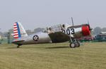 Aircraft N57486, Vultee BT-13A, at KOSH, photo by MarkPasqualino