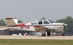Aircraft N77XF, Beech V35B, at KOSH, photo by MarkPasqualino