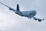 Aircraft N663CA, B744 National Airlines Boeing 747-4HAERF N463CA departing 28R KORD, at KORD, photo by MarkKalfas