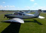 Aircraft D-EFWW, Piper PA-28-180 Cherokee Archer at Bonn-Hangelar airfield '2605, at EDKB, photo by iwarnecke