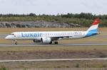 Aircraft LX-LEA, Twy W, at ESSA, photo by wijken