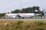 Aircraft C-FCCJ, Ramp R, at ESSA, photo by wijken