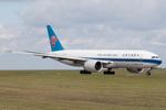 Aircraft B-2075, China Southern 777-200, at LOWW, photo by Andy Graf