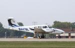 Aircraft N447BL, Piper PA-44-180, at KOSH, photo by MarkPasqualino