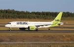 Aircraft YL-ABV, Twy W, at ESSA, photo by wijken
